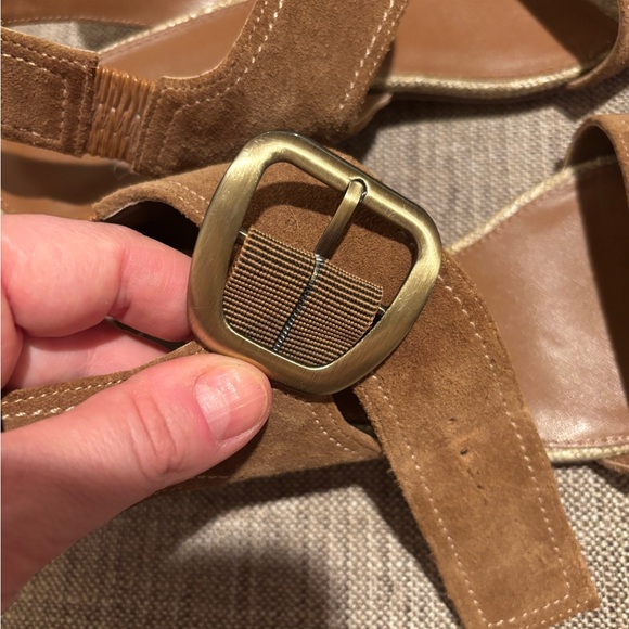 Donald J. Pliner Sandals Size 7,5M  Brown with Block Heel - Picture 12 of 12